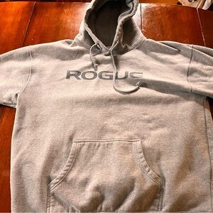 Rogue heavy duty sweatshirt. Front pouch.  Grey size xxl.